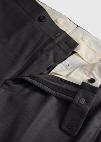 Paul Stuart All Year Super 110s Wool Sharkskin Suit, thumbnail 8