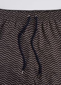 Paul Stuart Zig Zag Printed Swim Trunks, thumbnail 3