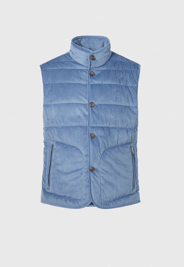 Paul Stuart Corduroy Button Vest, image 1