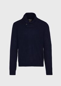 Paul Stuart Military Shawl Collar Pullover Sweater, thumbnail 1