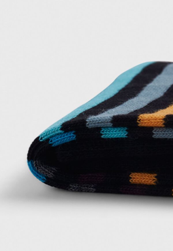 Paul Stuart Multicolor Stripe Sock, image 2