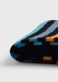 Paul Stuart Multicolor Stripe Sock, thumbnail 2
