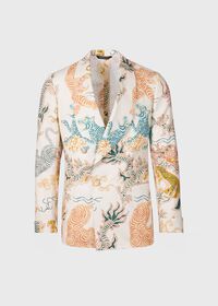 Paul Stuart Linen Dragon & Tiger Jacket, thumbnail 1