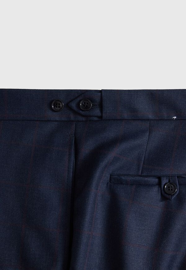 Paul Stuart All Year Wool Windowpane Suit, image 7