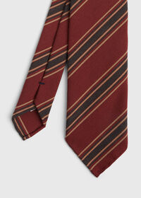 Paul Stuart Wool Blend Stripe Tie, thumbnail 1