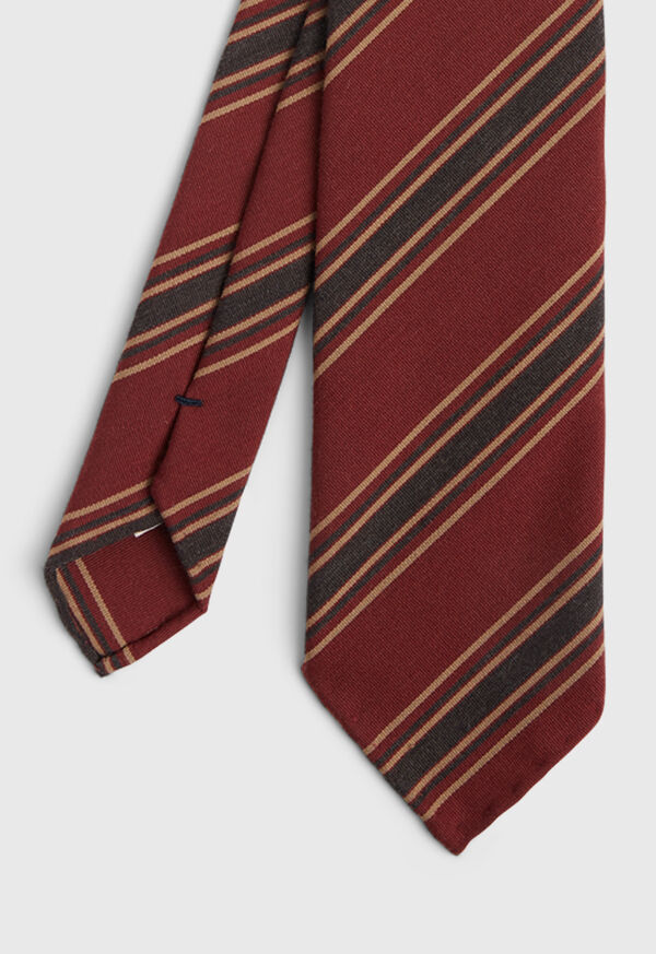 Paul Stuart Wool Blend Stripe Tie, image 1