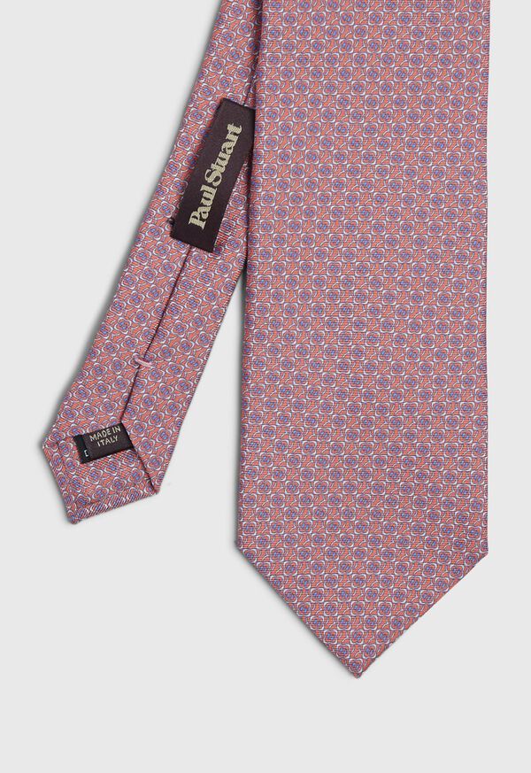 Paul Stuart Micro Medallion Silk Tie, image 1