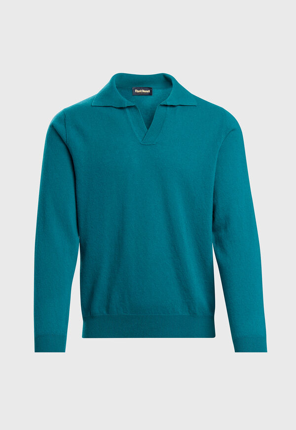 Paul Stuart Wool Johnny Collar Pullover, image 1