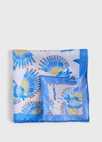 Paul Stuart Printed Silk Pelican Print Pocket Square, thumbnail 1
