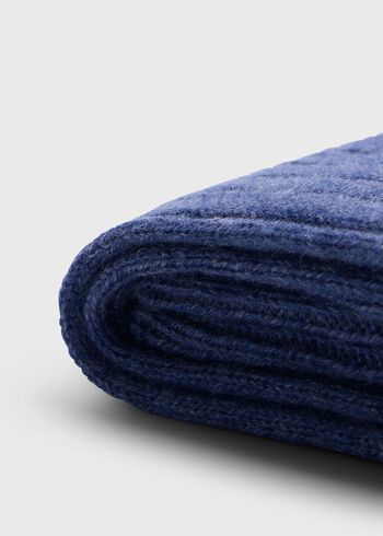 Paul Stuart Ribbed Cashmere Sock