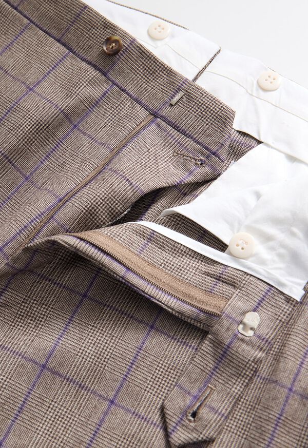 Paul Stuart Super 130s Wool Deco Plaid Suit, image 8