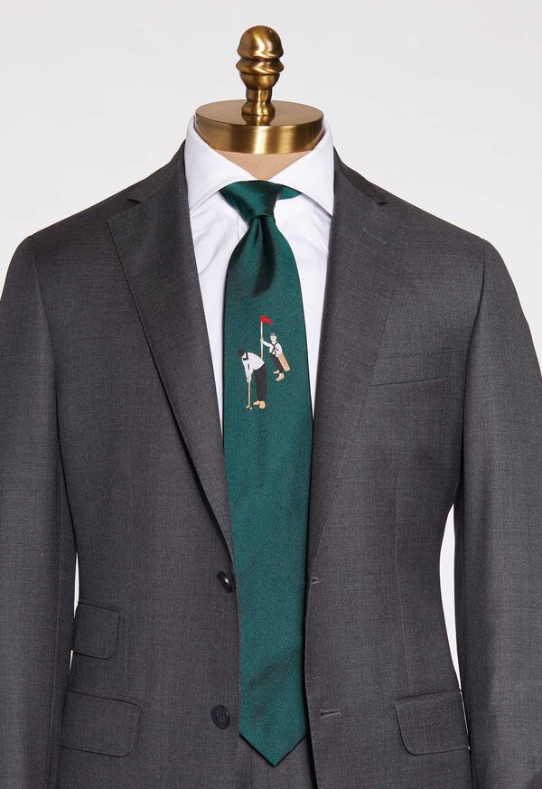 Paul Stuart Golf Silk Tie, image 1