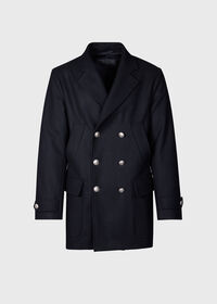 Paul Stuart Double Breasted Wool Coat & Detachable Jacket, thumbnail 2