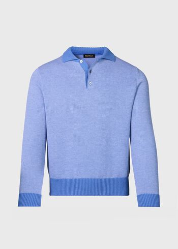 Paul Stuart Cotton Birdseye Pullover