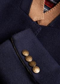 Paul Stuart Alpaca and Wool Blazer with Contrast Collar, thumbnail 3