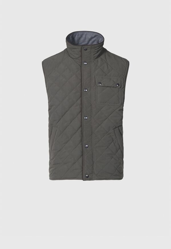 Paul Stuart Diamond Quilted Vest, image 1