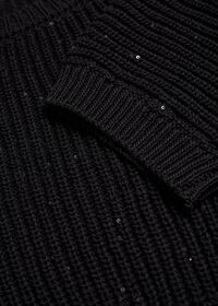 Paul Stuart Short Sleeve Embellished Sweater, thumbnail 2