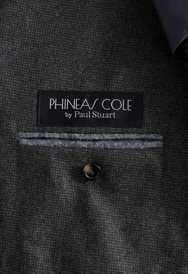 Paul Stuart Double Breasted Wool Houndstooth Suit, image 4