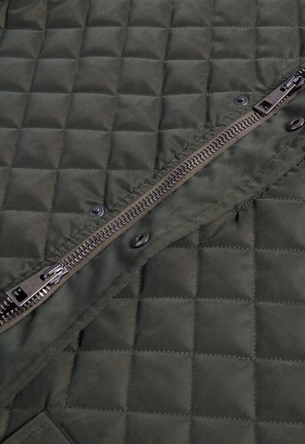 Paul Stuart Belsetta Quilted Jacket with Suede Trim, image 3