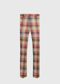 Paul Stuart Linen Plaid Dress Trouser, thumbnail 1