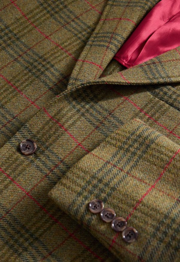 Paul Stuart Plaid Two Button Suit, image 4