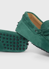Paul Stuart Dino Suede Driving Moccasin, thumbnail 5