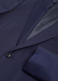 Paul Stuart Navy Solid Two Button Suit, thumbnail 2