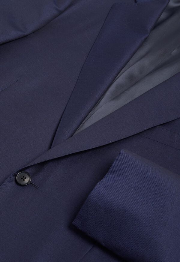 Paul Stuart Navy Solid Two Button Suit, image 2
