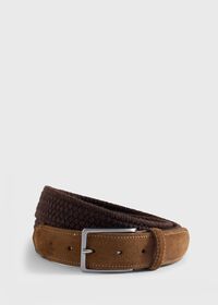 Paul Stuart Braided Stretch Belt, thumbnail 1