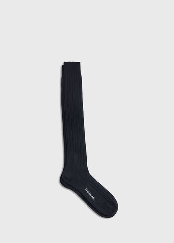 Paul Stuart Cashmere Ribbed Sock