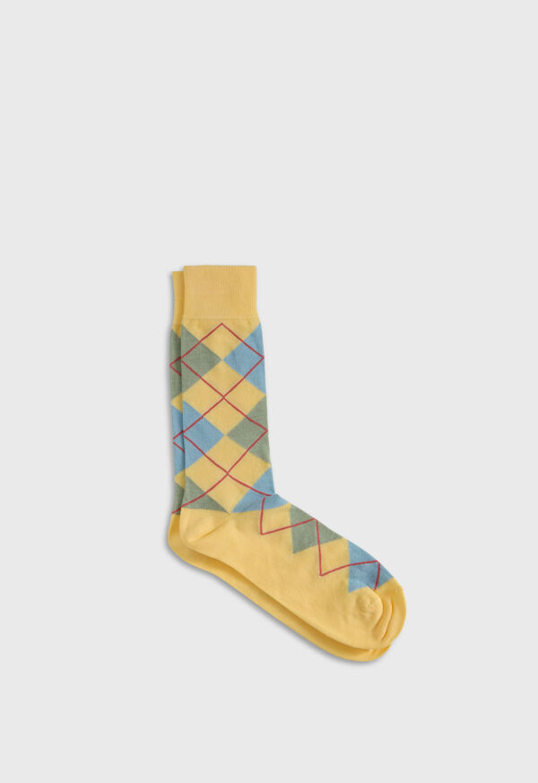 Paul Stuart Cotton Argyle Sock, image 1