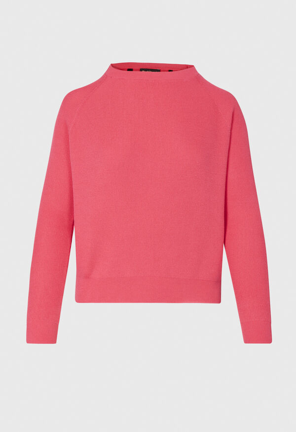 Paul Stuart Cotton Boatneck Sweater, image 1