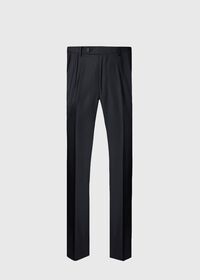 Paul Stuart Charcoal Super 110s Wool Pleated Trouser, thumbnail 1