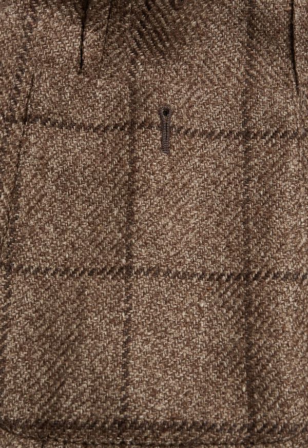 Paul Stuart Brown Windowpane Jacket, image 3