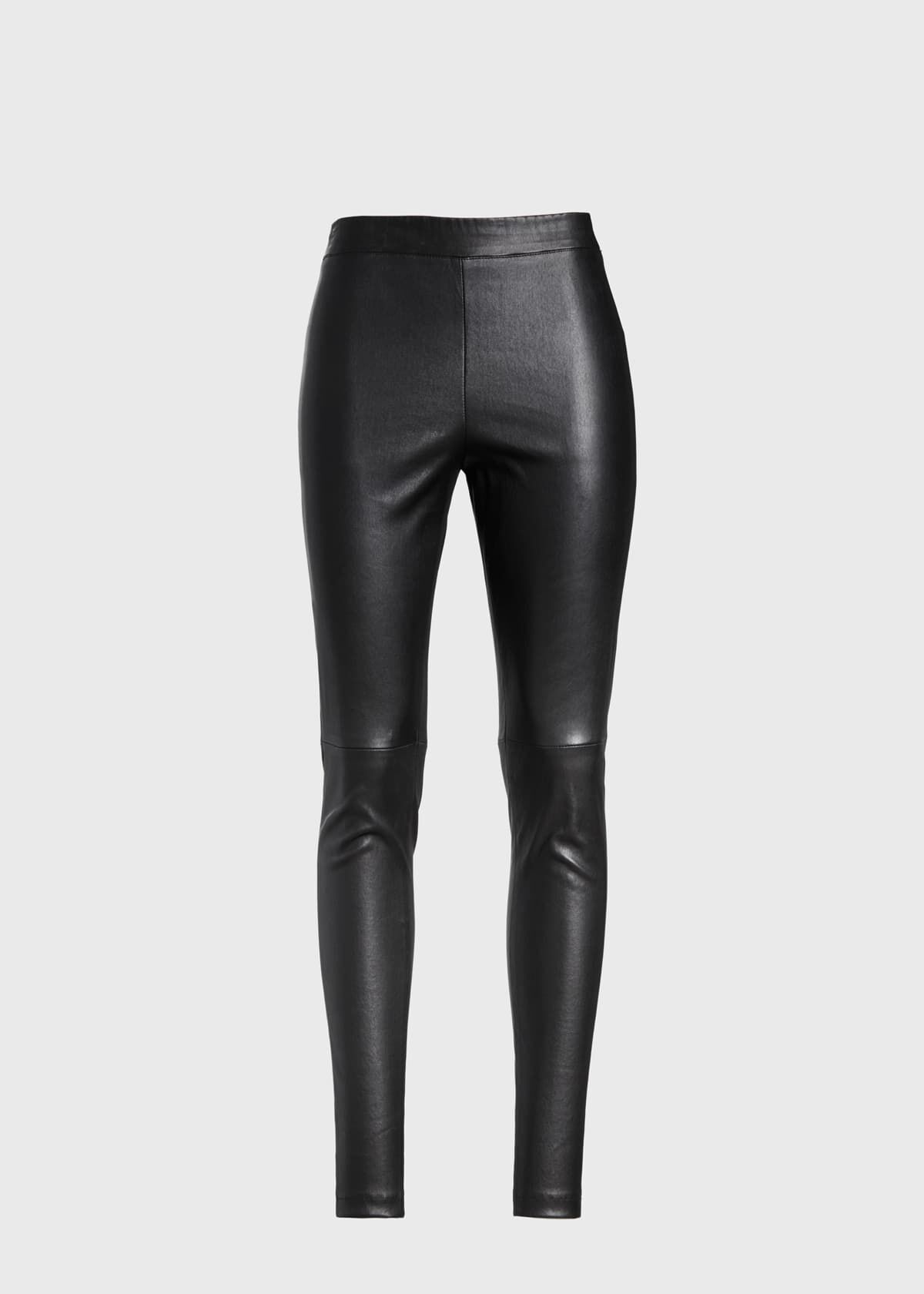 Lambskin leather leggings hot sale