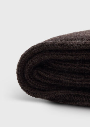 Paul Stuart Cashmere Ribbed Sock
