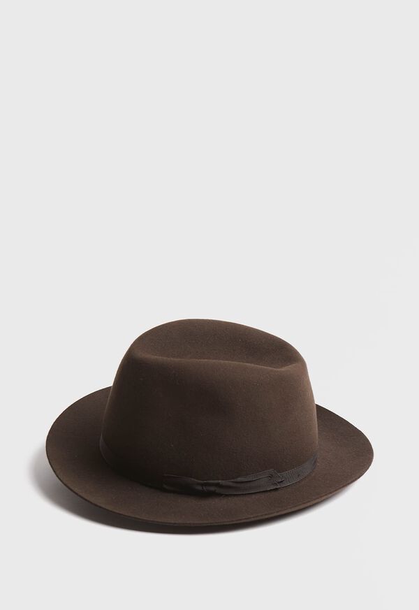 Paul Stuart Fortnighter Soft Fur Felt Fedora, image 1