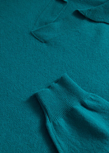 Paul Stuart Wool Johnny Collar Pullover