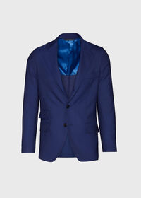 Paul Stuart Royal Blue Solid Sport Jacket, thumbnail 1