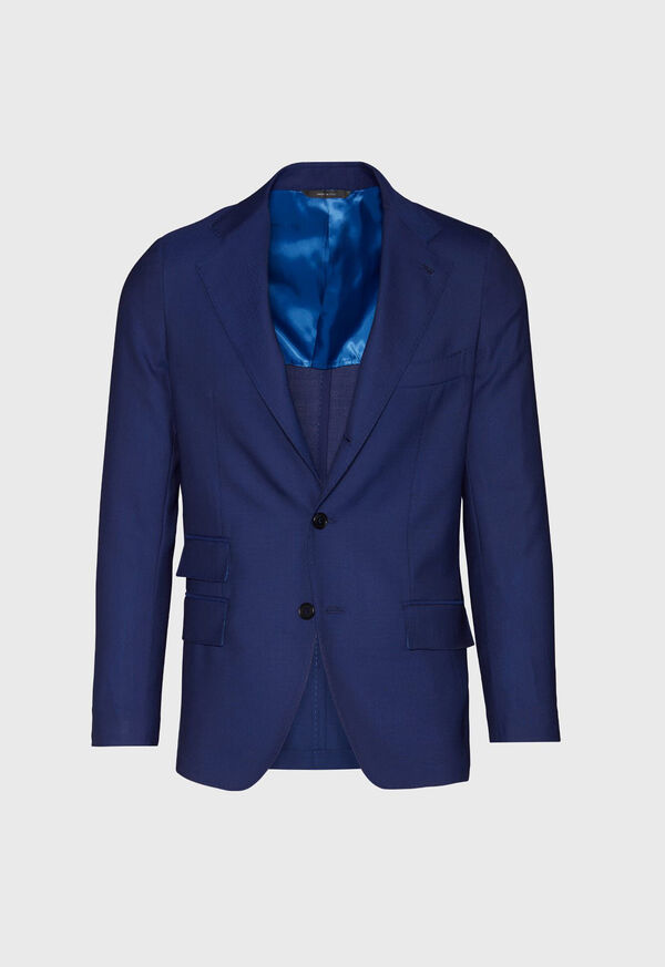 Paul Stuart Royal Blue Solid Sport Jacket, image 1