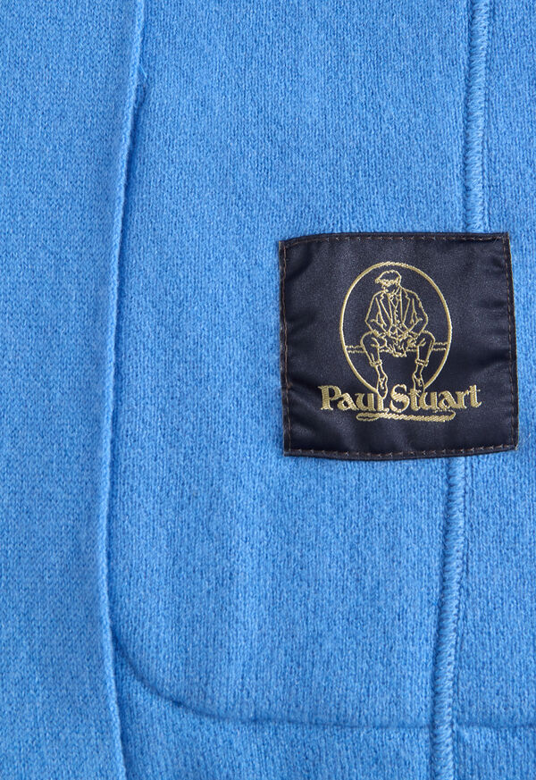 Paul Stuart Single Breasted Knitted Cashmere Blazer, image 3