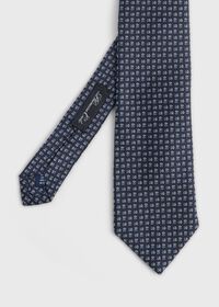 Paul Stuart Woven Mini Paisley Tie, thumbnail 1