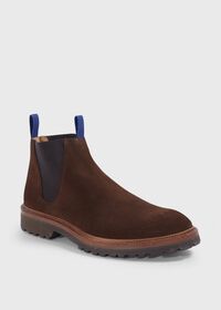 Paul Stuart Hastings Suede Low Chelsea Boot, thumbnail 3