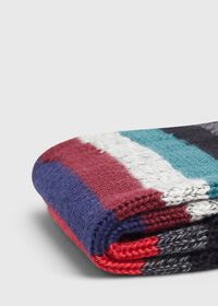 Paul Stuart Heavy Weight Cotton Multi Color Stripe Sock, thumbnail 2