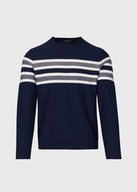 Paul Stuart Stripe Crewneck Sweater, thumbnail 1
