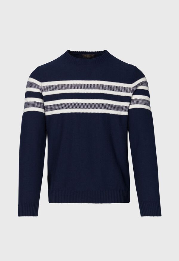 Paul Stuart Stripe Crewneck Sweater, image 1