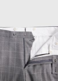 Paul Stuart Super 120s Wool Plaid Suit, thumbnail 8