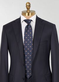 Paul Stuart Woven Silk Medallion Tie, thumbnail 5