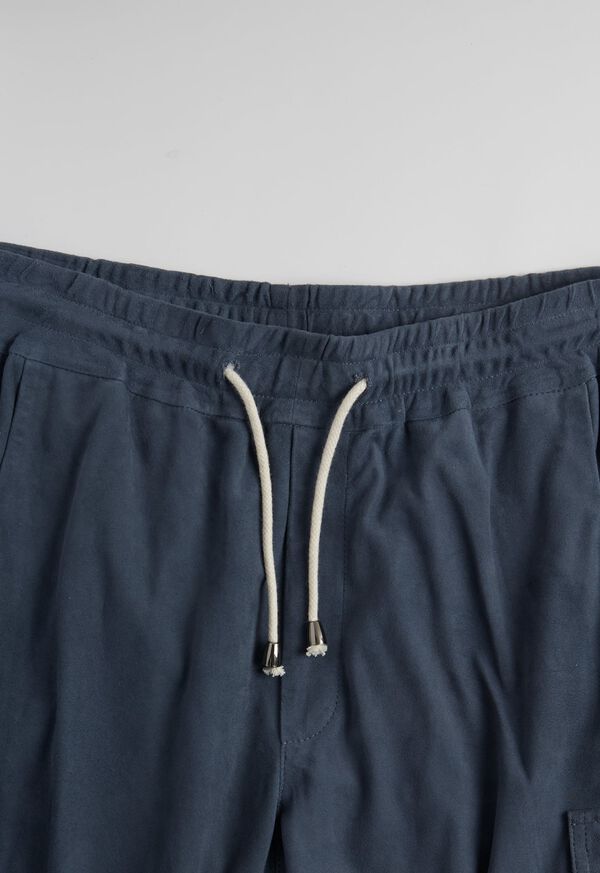 Paul Stuart Suede Cargo Bermuda Short, image 2