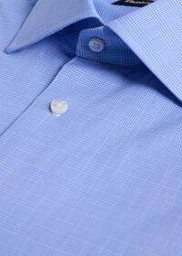 Paul Stuart Spread Collar Glenn Plaid Dress Shirt, thumbnail 2